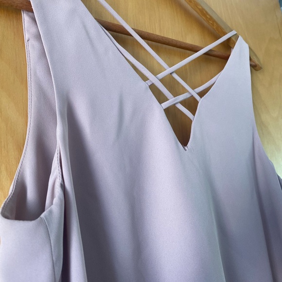 Lavender Express Fancy Tank Top Small - Picture 5 of 8